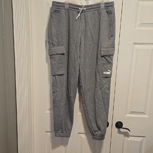 PUMA Men's Gray Cargo Pants